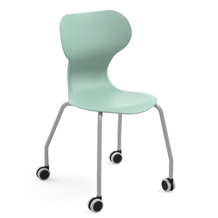 Synergy 4 Leg School Chair With Castors Seat Height 460